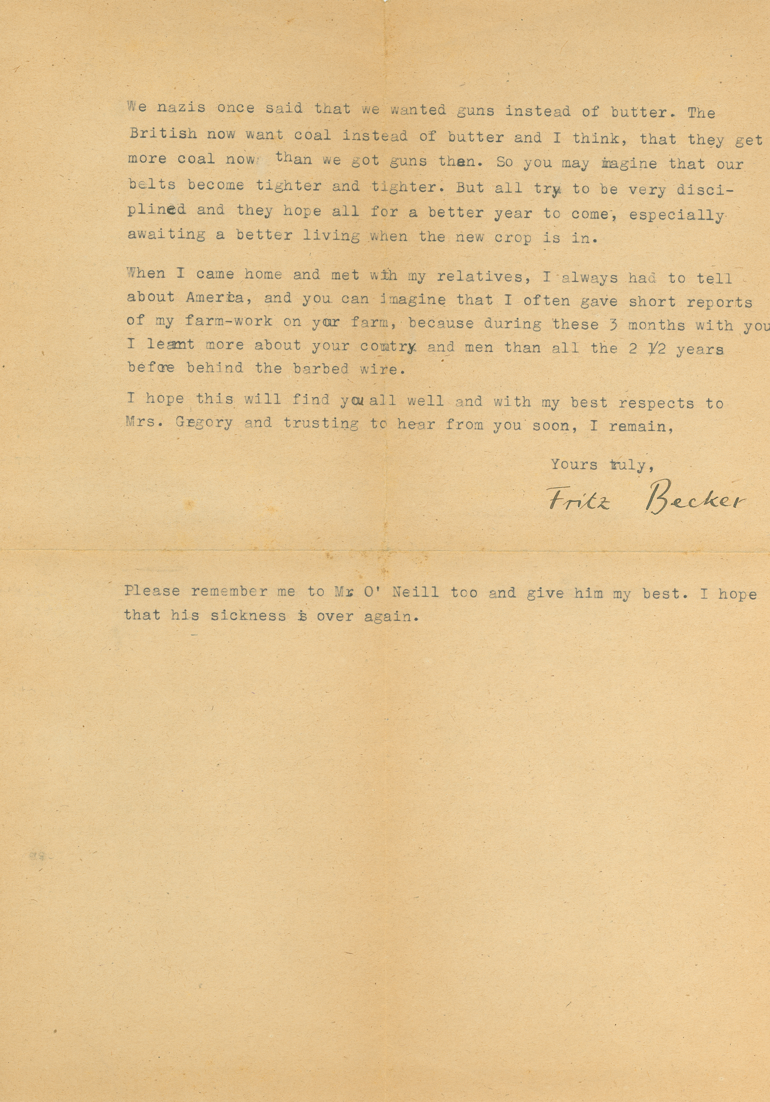 German Prisoner of War Letters University of Arkansas Libraries
